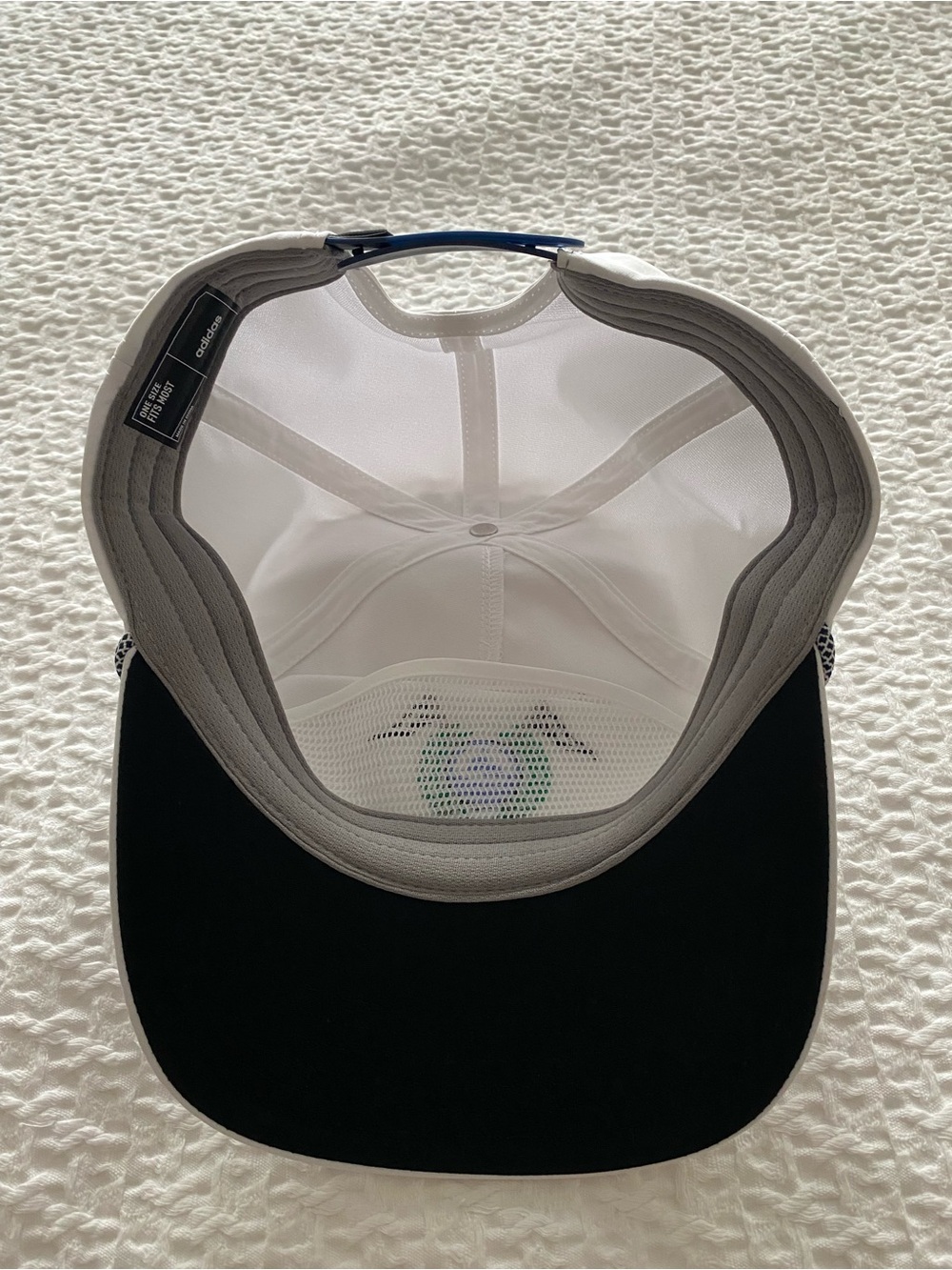White Adidas Golf Hat - Picture 2 of 2